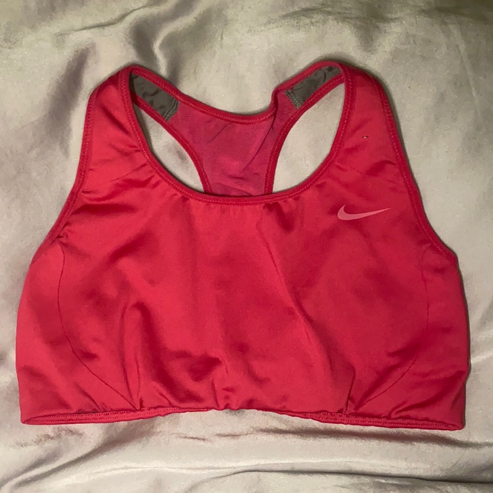 Magenta Nike Dri Fit Bra